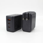 100W screen tri-port GaN fast charger