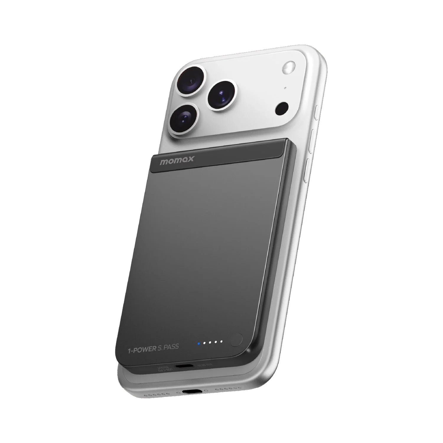 Momax 5000mAh 1-Power S.Pass Magnetic Wireless Power Bank