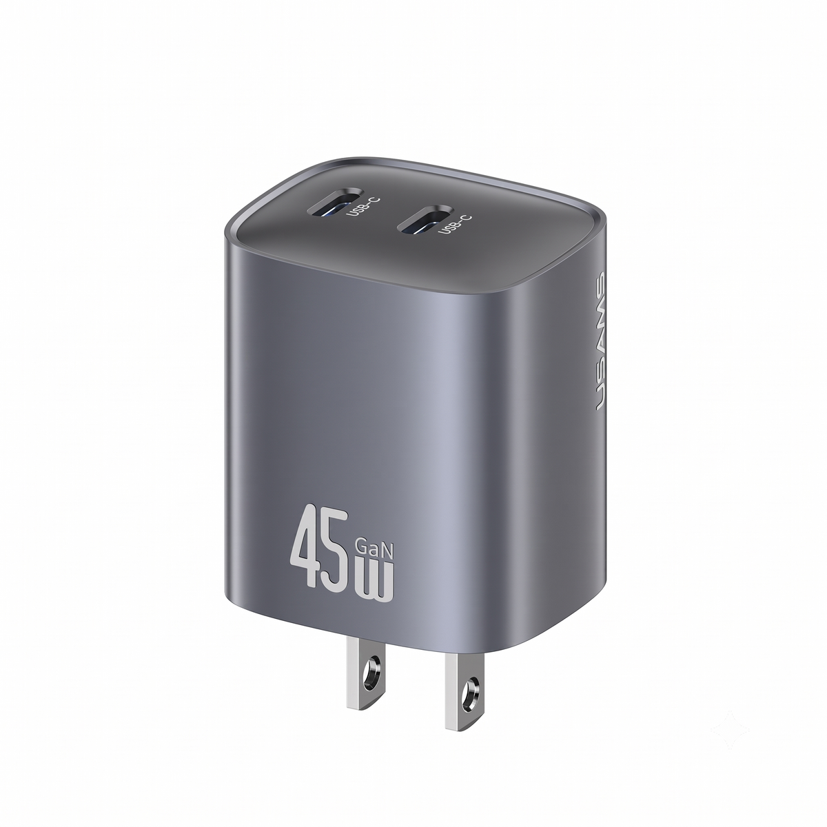 USAMS 45W GaN Fast With Charger Dual C Port
