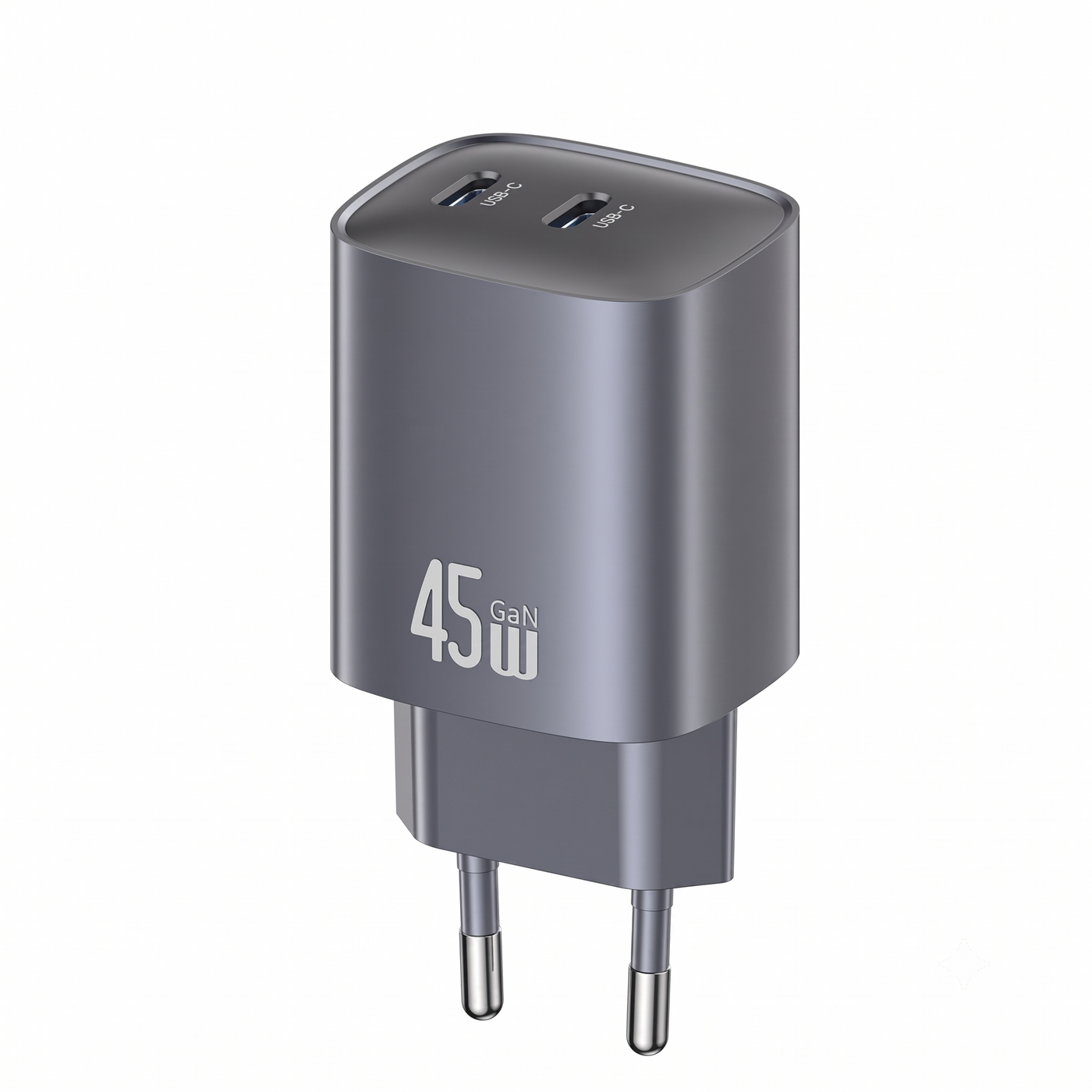 USAMS 45W GaN Fast With Charger Dual C Port