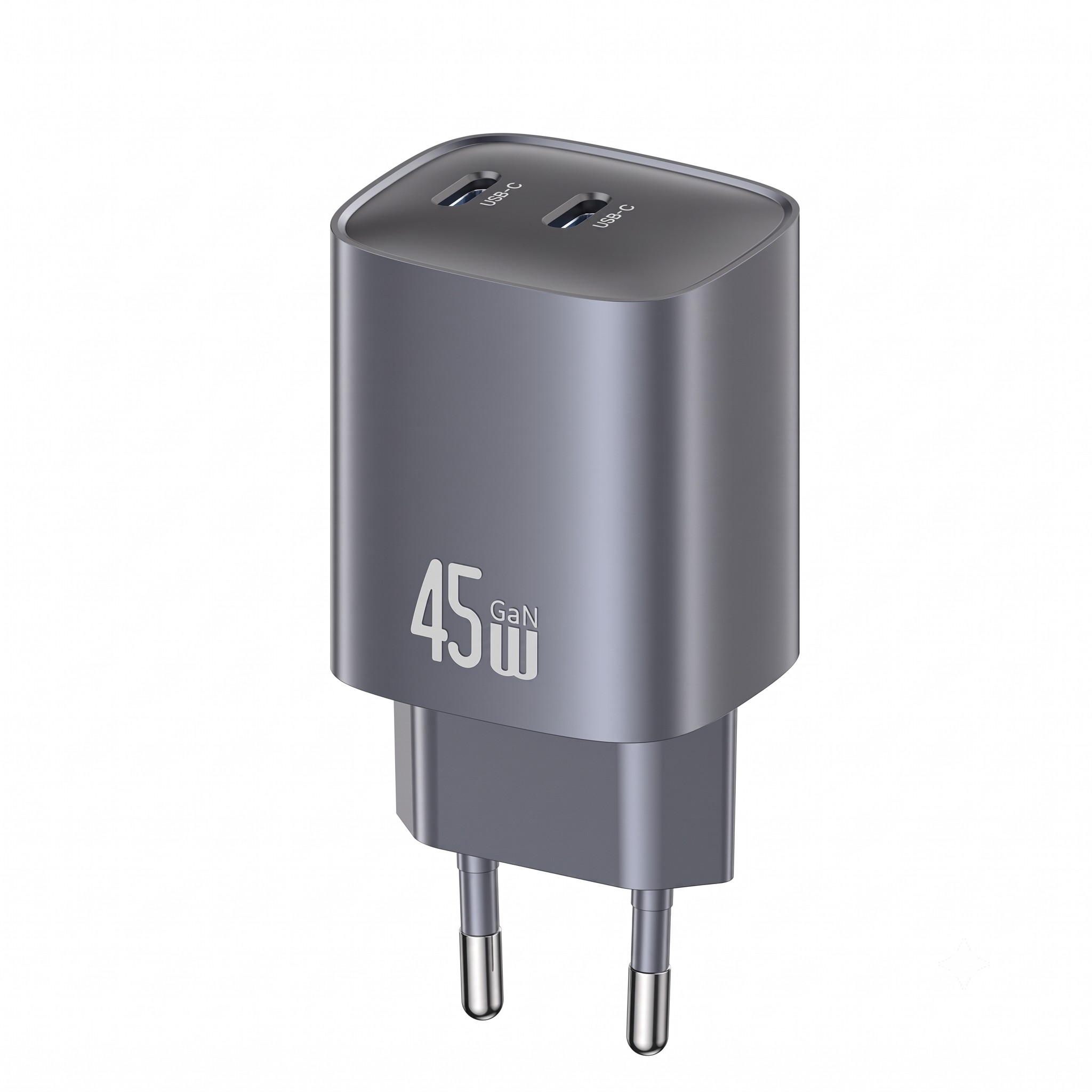 USAMS 45W GaN Fast With Charger Dual C Port