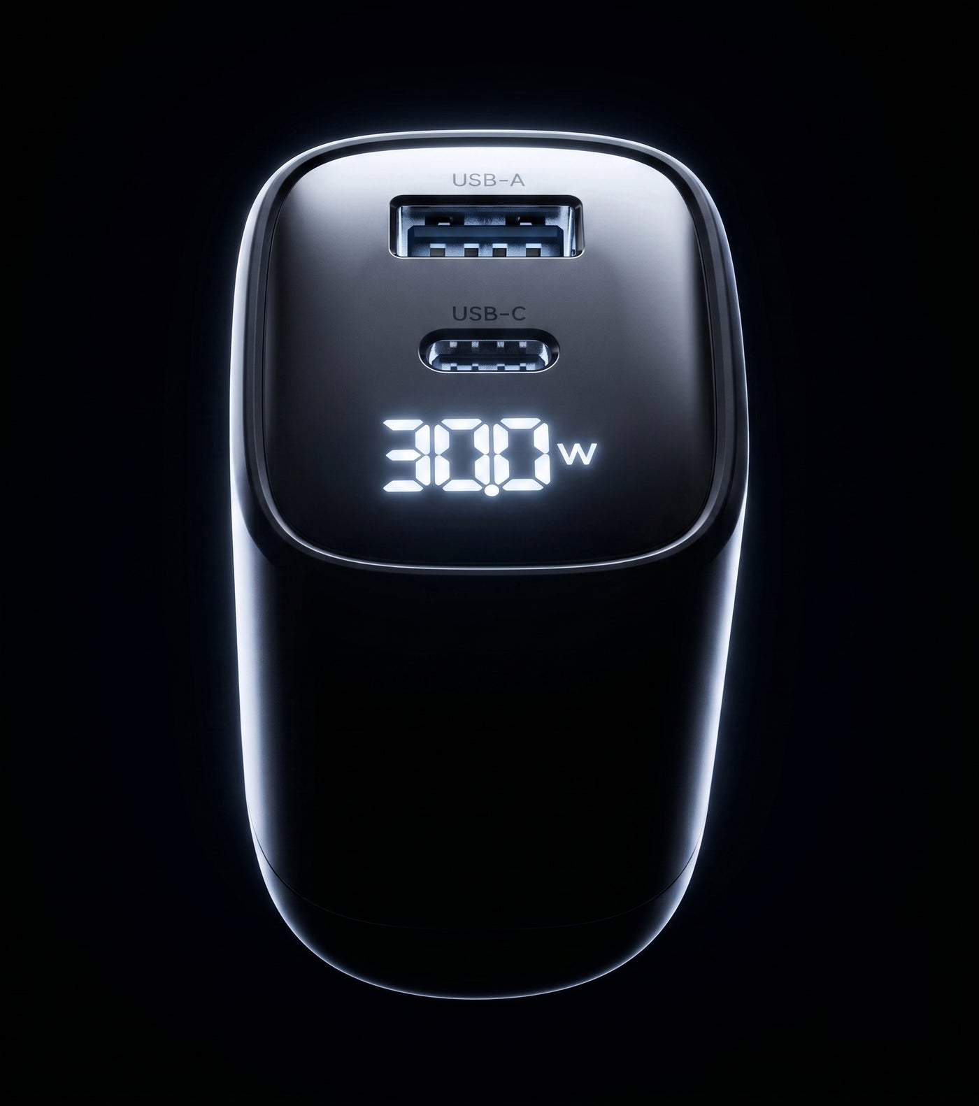USAMS 30W PD3.0 Digital Display GaN Fast Charger