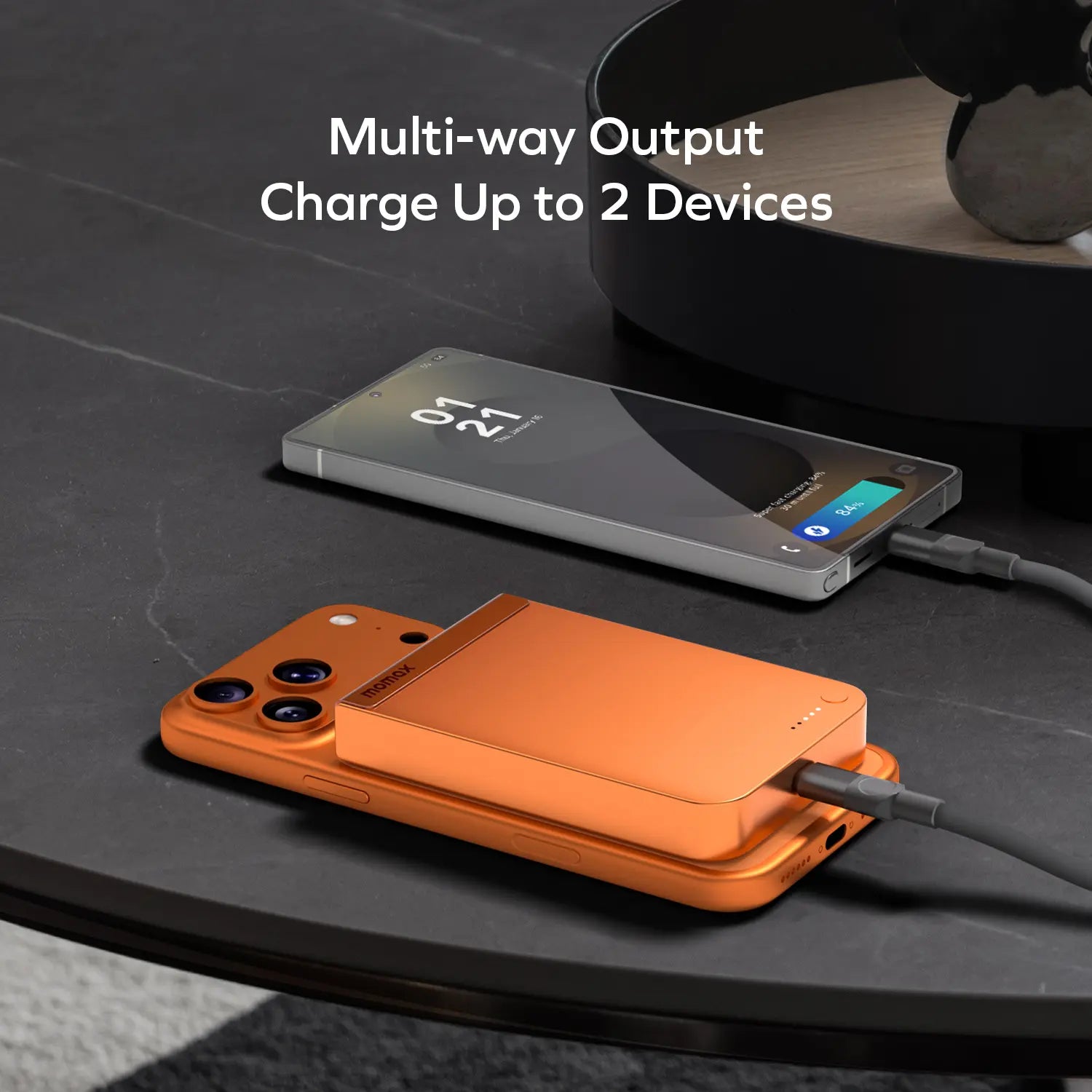 Momax 10000 mAh 1-Power S.Pass Magnetic Wireless Power Bank